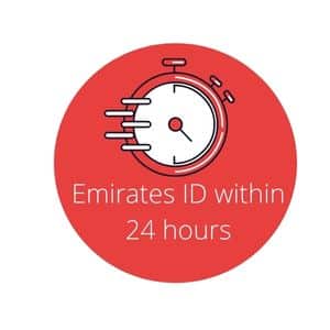 Emirates ID within 24 hours