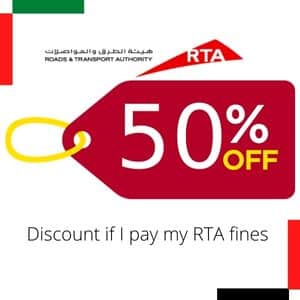 Discount if I pay my RTA fines